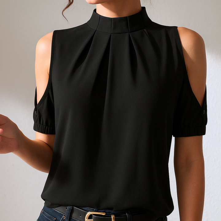 ANGE™ | ELEGANT PLEATED BLOUSE