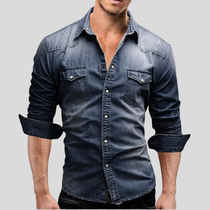 LEX™ | CHEMISE EN DENIM MODERNE