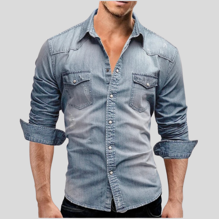 LEX™ | CHEMISE EN DENIM MODERNE