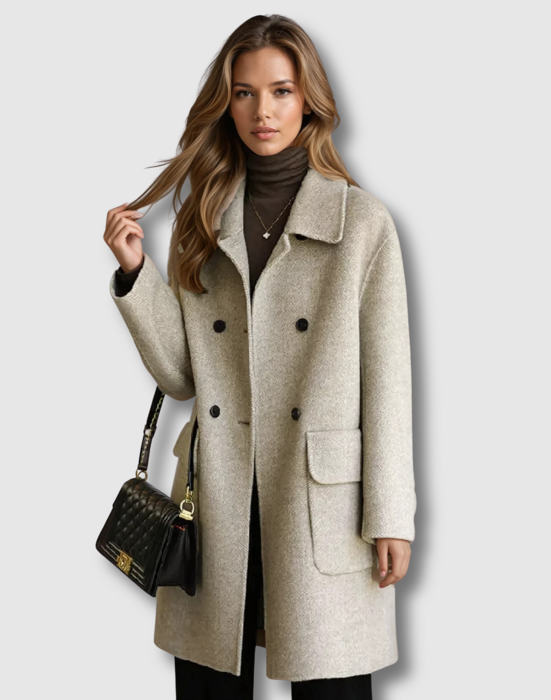 CHRISTINE™ | MANTEAU CHIC ET CONFORTABLE