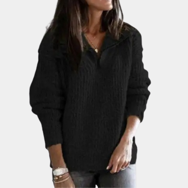 SERENA™ | WOMEN'S SWEATER WITH HALF ZIP