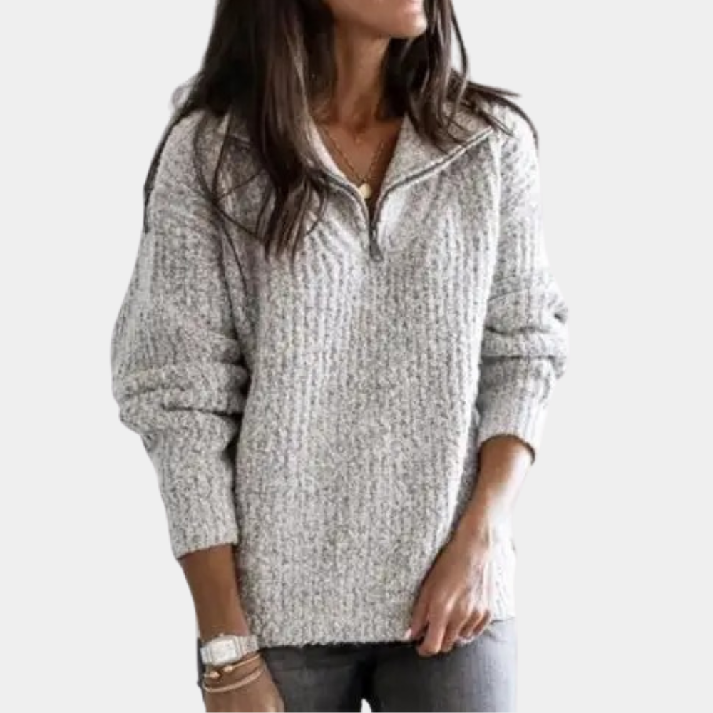 SERENA™ | WOMEN'S SWEATER WITH HALF ZIP