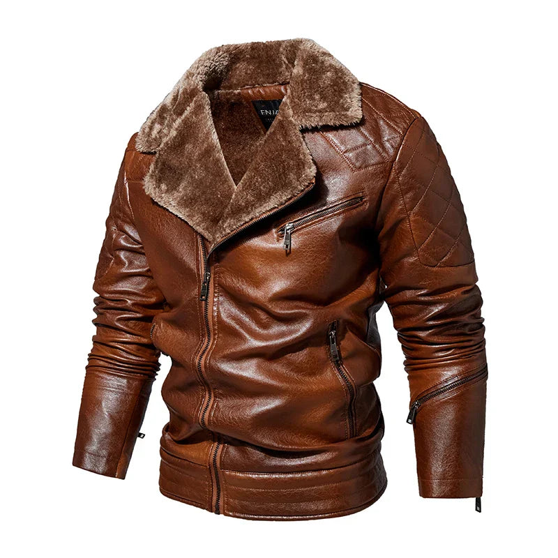 GABRIEL™ | VESTE AVIATOR À COL EN MOLLETON