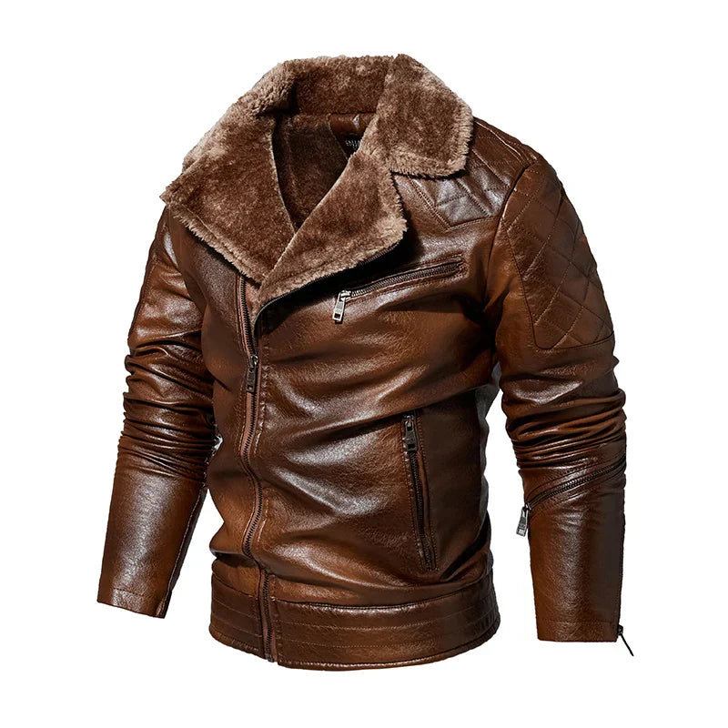 GABRIEL™ | VESTE AVIATOR À COL EN MOLLETON