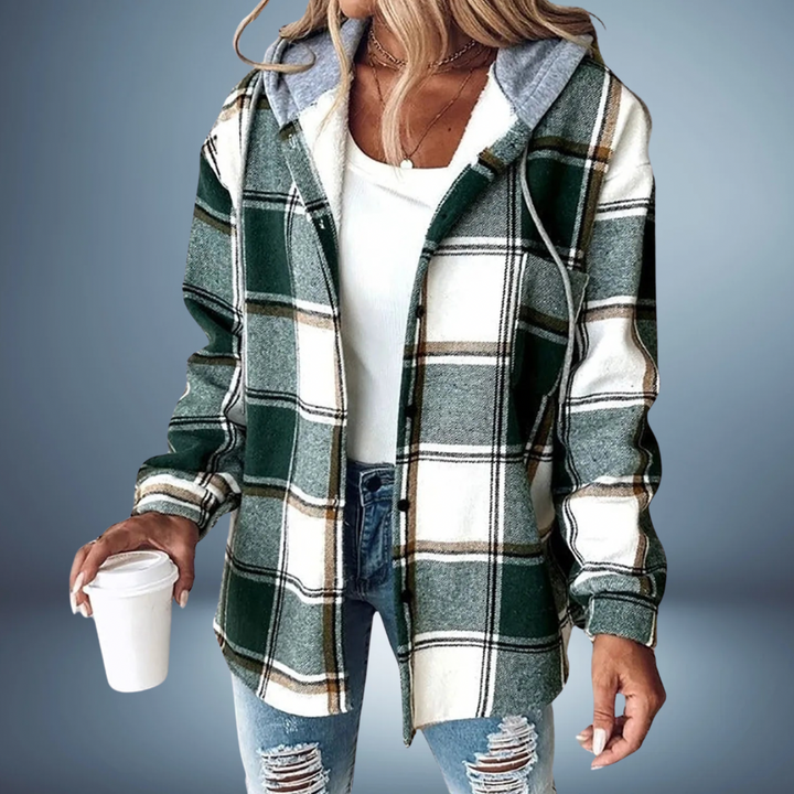 NADINE™ | VESTE À CARREAUX CHIC ET TENDANCE