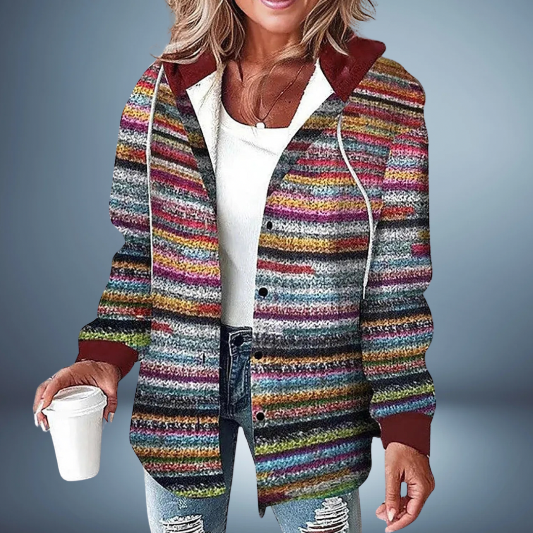 NADINE™ | VESTE À CARREAUX CHIC ET TENDANCE