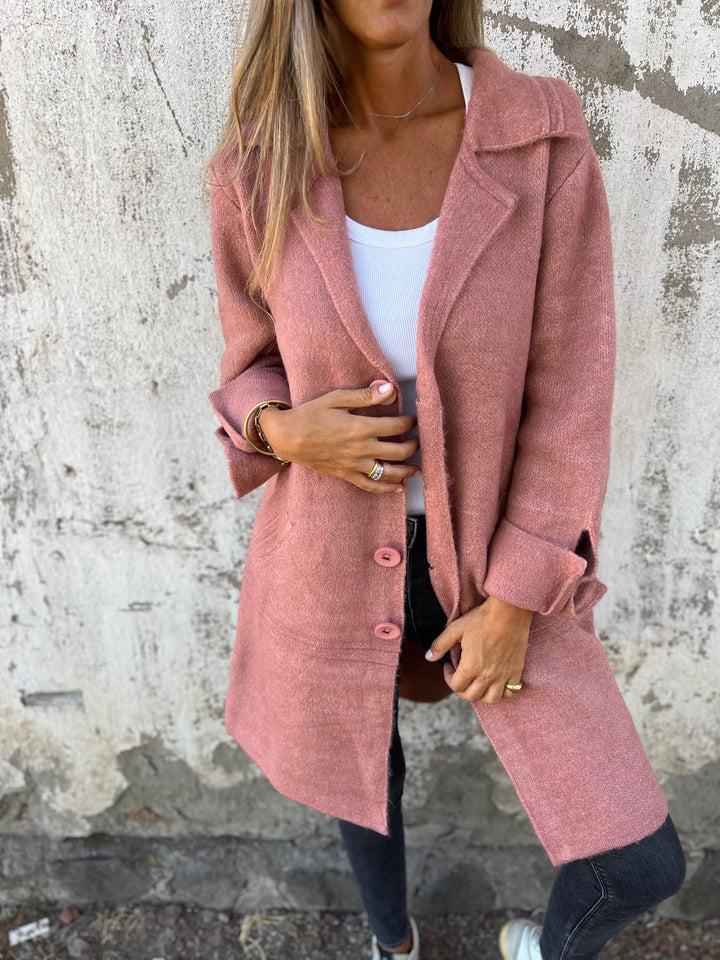 SANDRINE™ | MANTEAU À BOUTONS STYLÉ