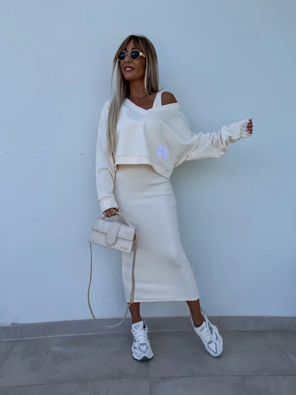 MIREILLE™ | ENSEMBLE DEUX PIÈCES ÉLÉGANT